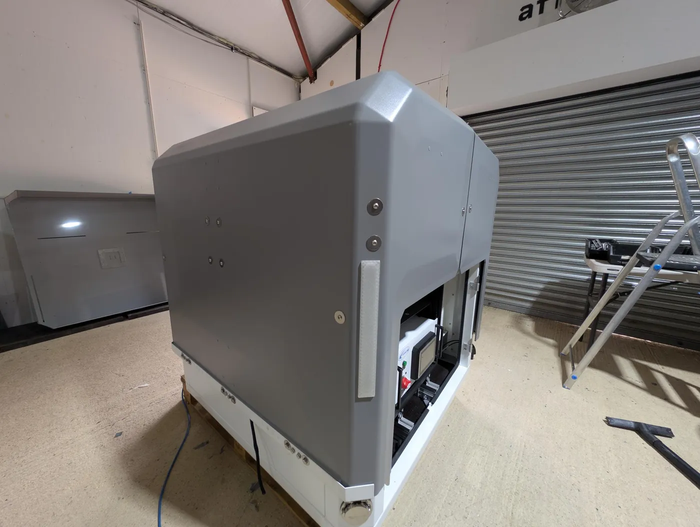 A custom IDI docking station under build in the UK workshop