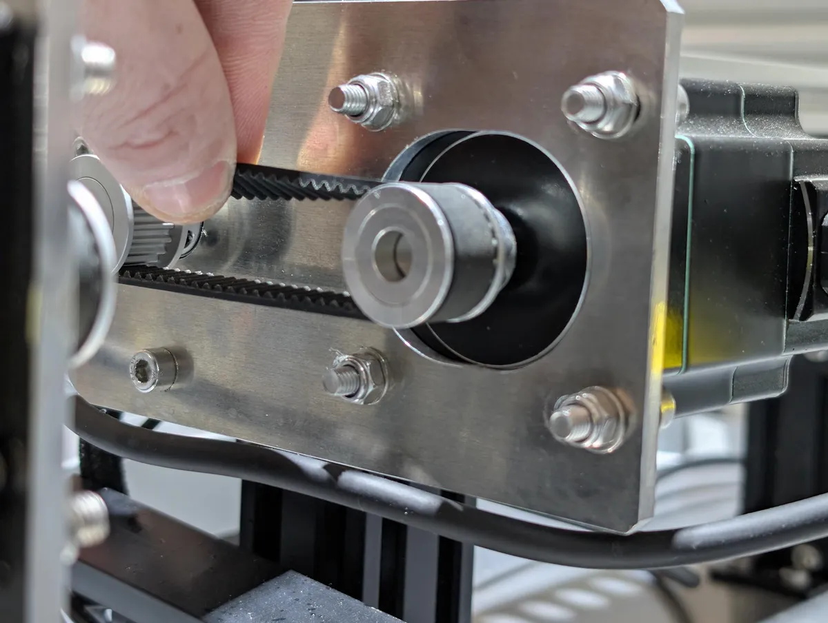 Precision-engineered IDI hardware being assembled